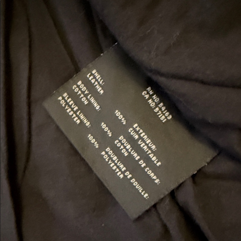 Marc New York Andrew Marc Black Leather Jacket - Picture 13 of 13